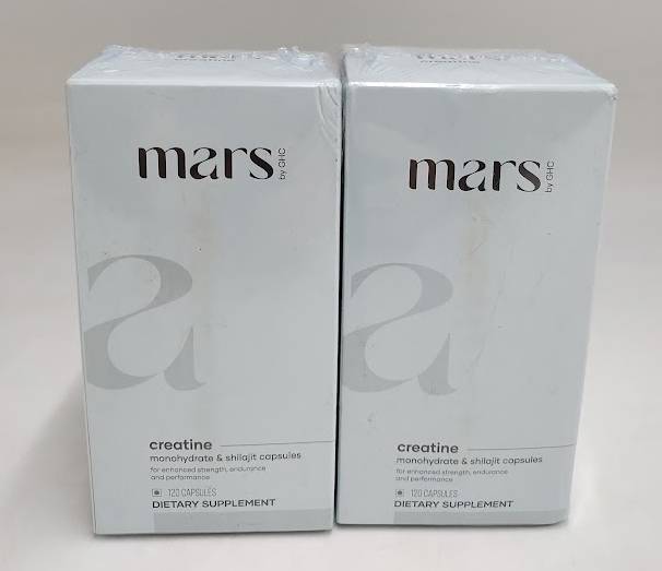 2 PACK!!! Mars Micronized Creatine Monohydrate Caps - EXP 08/2028