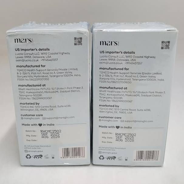 2 PACK!!! Mars Micronized Creatine Monohydrate Caps - EXP 08/2028