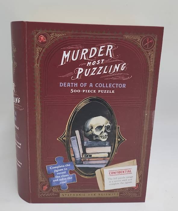 Murder Most Puzzling Death Of A Collector 500-Piece Puzzle
