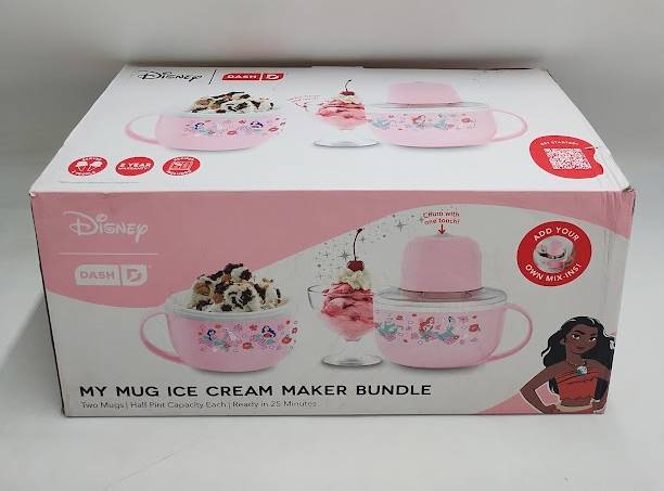 Disney Dash Princess My Mug Ice Cream Maker Bundle SEE DETAILS