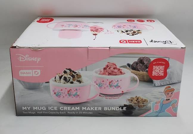 Disney Dash Princess My Mug Ice Cream Maker Bundle SEE DETAILS