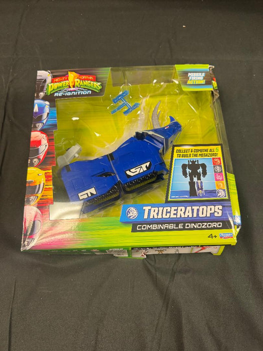 Mighty Morphin Power Rangers Re-Ignition Triceratops  Dinozord SEE DETAILS