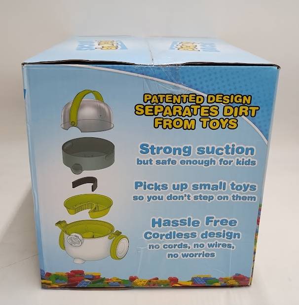 Pick Up Bricks Toy Cleanup Vacuum For Kids Ages 4-9