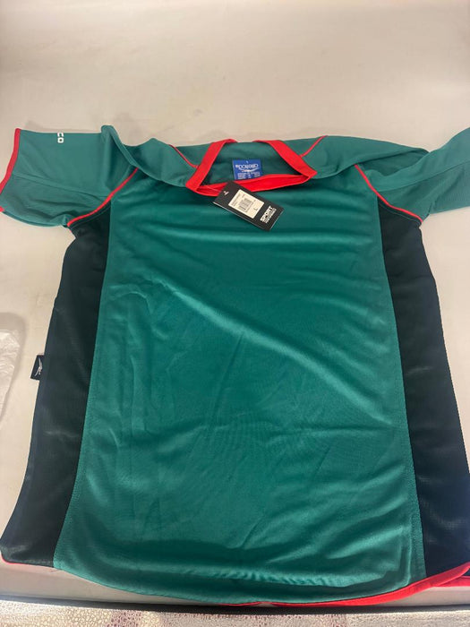 Mexico Soccer Jersey Green and Red Large--Unbranded