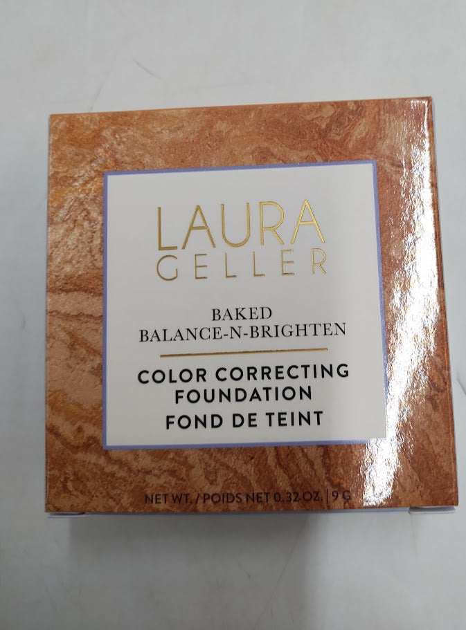 Laura Geller Baked Balance-N-Brighten Color Correcting Foundation Medium 0.32 oz