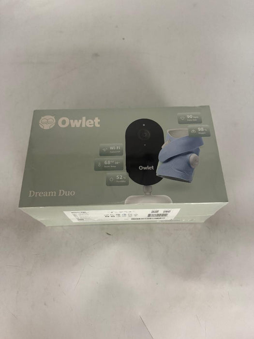 Owlet Dream Sight & Dream Sock Duo Baby Monitor - Exclusive Blue Mist