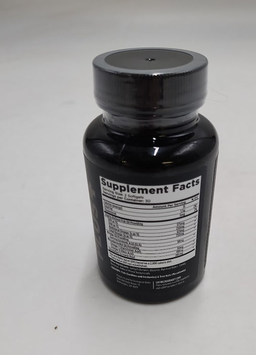 Livingood Daily Omega 369 Plus Turmeric Curcumin - 60 Softgels EXP:04/2027