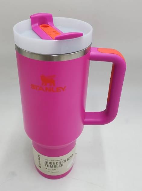 STANLEY Quencher H2.0 Tumbler 40 Oz - Vivid Violet READ DESCRIPTION