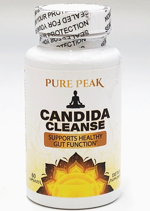 Pure Peak Candida Cleanse - Gut & Colon Support (60 Capsules) - EXP: 12/2026