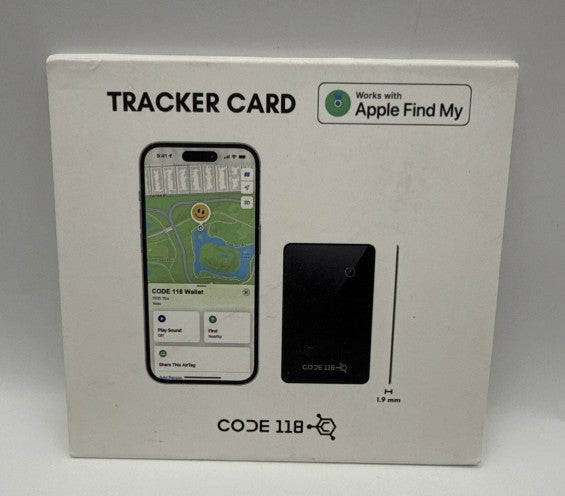 CODE 118 Slim Wallet Tracker Card For Iphone
