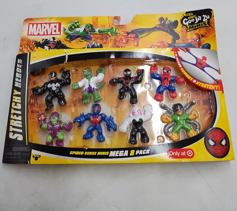 Heroes Goo Jit Zu Marvel Spider-Verse Minis Mega 8-Pack SEE DETAILS