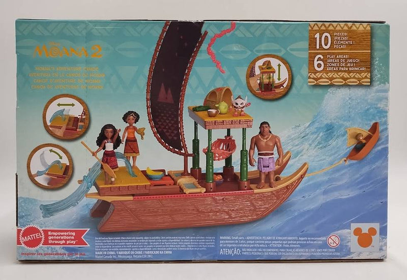 Disney Moana 2 Moana's Adventure Canoe Playset *SEE DETAILS*
