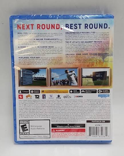 PGA Tour 2K25 - PlayStation 5 -LOOSE DISC, SEALED