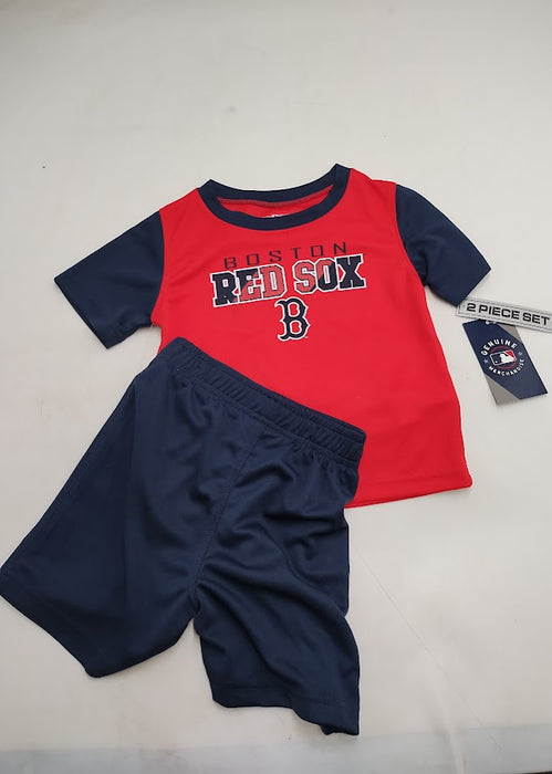 MLB Boston Red Sox Boys' T-Shirt and Shorts Set - Size 3T