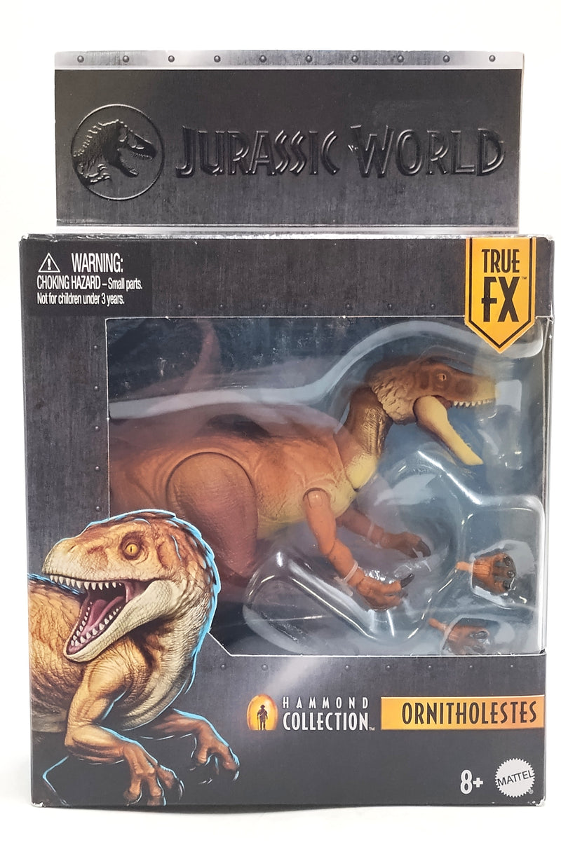 Jurassic World Hammond Collection Ornitholestes Dinosaur Figure, Deluxe Design and 18 Articulations