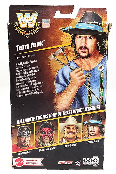 WWE Elite Legends Terry Funk Action Figure - Series 27 - *See Details*