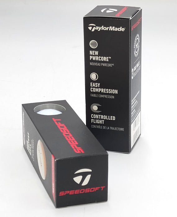 Taylormade Speedsoft Golf Balls (White, 4 Sleeves) *See Details*