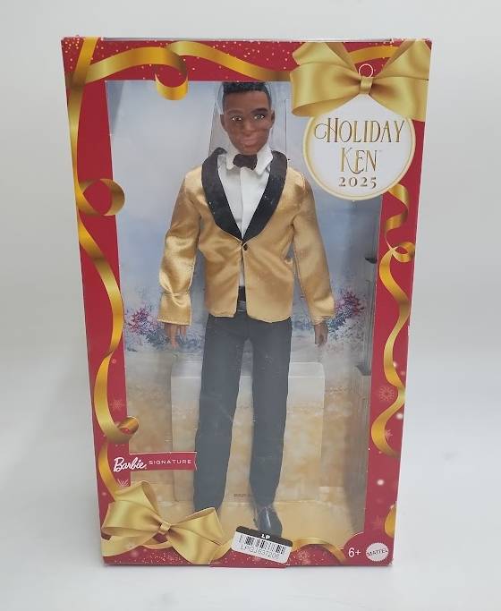 Barbie Signature 2025 Holiday Dark Brown Hair Ken Collectible SEE DETAILS