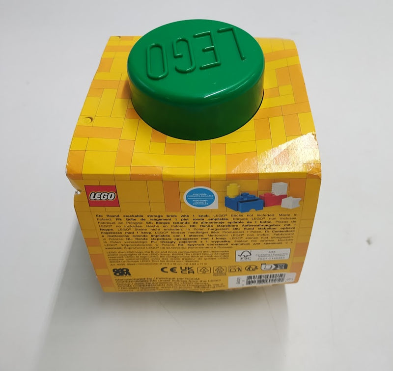 LEGO Brick 1 Round - Dark Green