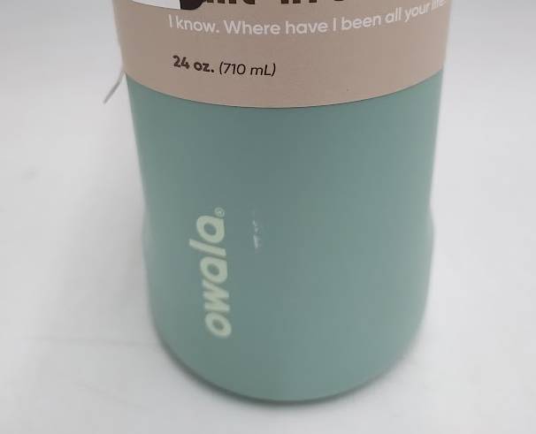 Owala 24oz FreeSip Stainless Steel Water Bottle - Misty Meadow READ DESCRIPTION!