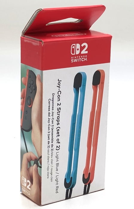 Nintendo Switch 2 Joy-Con 2 Straps Light Blue/Light Red