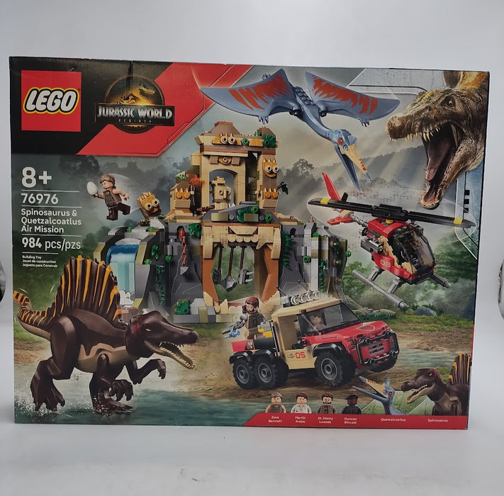 LEGO Jurassic World Spinosaurus & Quetzalcoatlus Air Mission 76976 SEE DETAILS