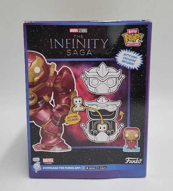 Funko Bitty POP! Bots: Marvel Hulkbuster Figure *SEE DETAILS*