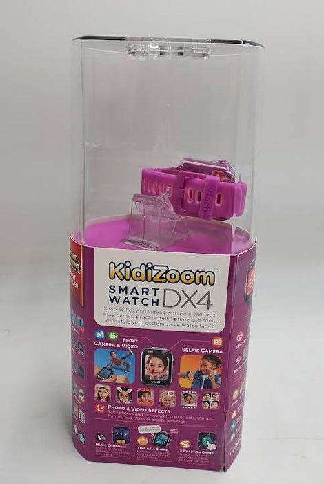 VTech KidiZoom Smartwatch DX4 - Purple SEE DETAILS