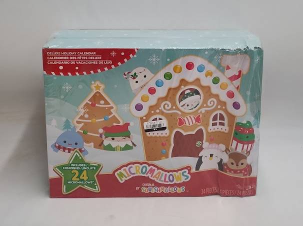 Micromallows 2.5" Squishmallows Holiday Advent Calendar Plush - 24pk SEE DETAILS