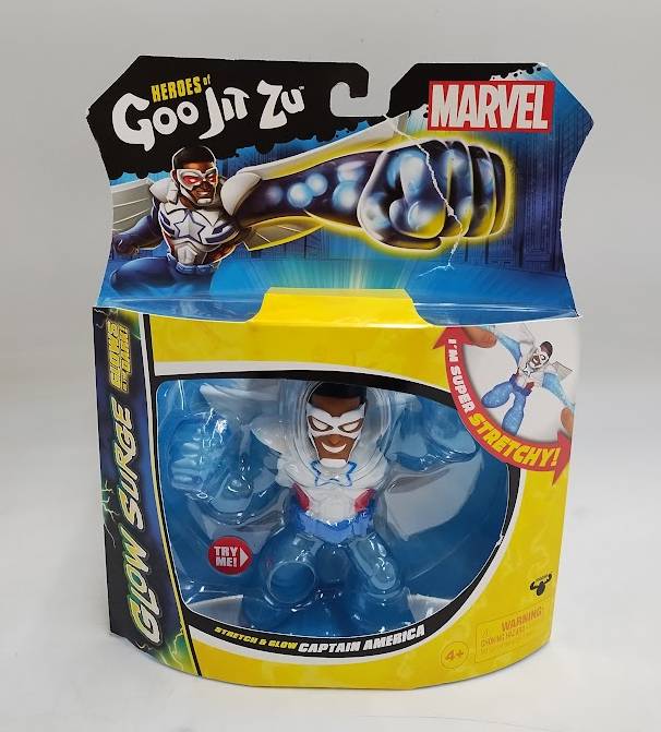 Heroes of Goo Jit Zu Glow Surge Sam Wilson Figure SEE DETAILS