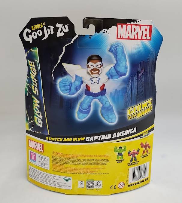 Heroes of Goo Jit Zu Glow Surge Sam Wilson Figure SEE DETAILS