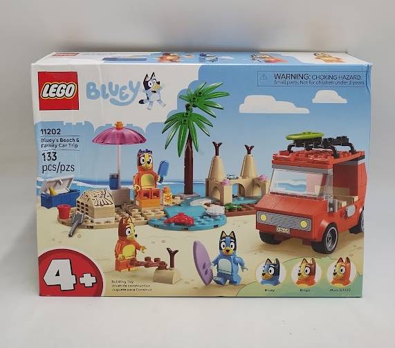 LEGO Bluey: Bluey's Beach & Family Car Trip Building Set 11202 SEE DETAILS