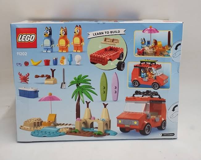LEGO Bluey: Bluey's Beach & Family Car Trip Building Set 11202 SEE DETAILS