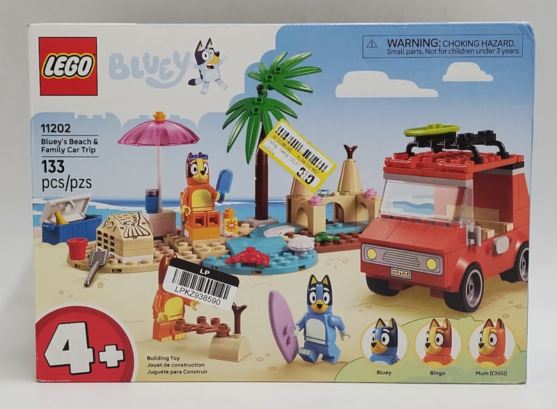 LEGO Bluey: Bluey's Beach & Family Car Trip Building Set 11202 SEE DETAILS