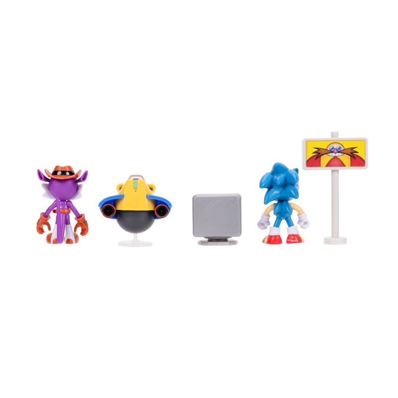 Sonic the Hedgehog Sonic 2.5" Diorama Super Stars Action Figure