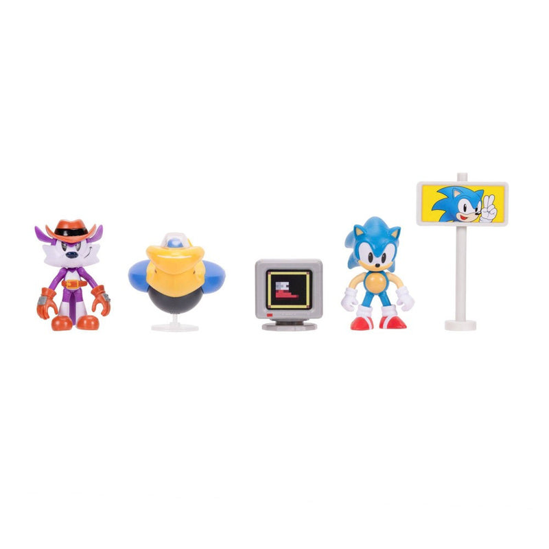 Sonic the Hedgehog Sonic 2.5" Diorama Super Stars Action Figure