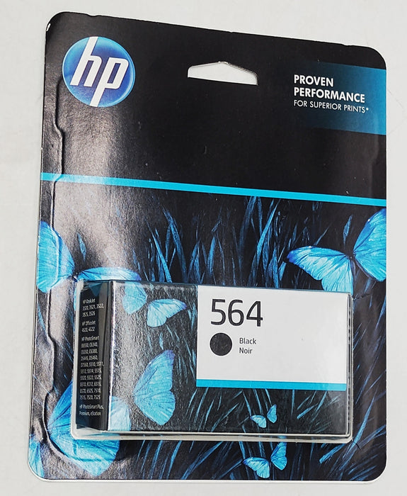 HP Genuine 564 Black Ink Cartridges In OEM Packaging Exp. 11/2024