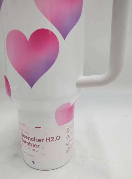 Stanley Valentine's Day 40 oz  - Frost Heart Gradient READ DESCRIPTION