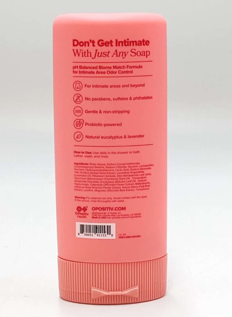 O Positiv URO pH Balanced Probiotic Wash - 6.75 fl oz LOT#: 534322