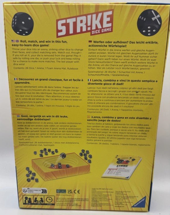 Strike Dice Game Roll Match Win! Dice Games