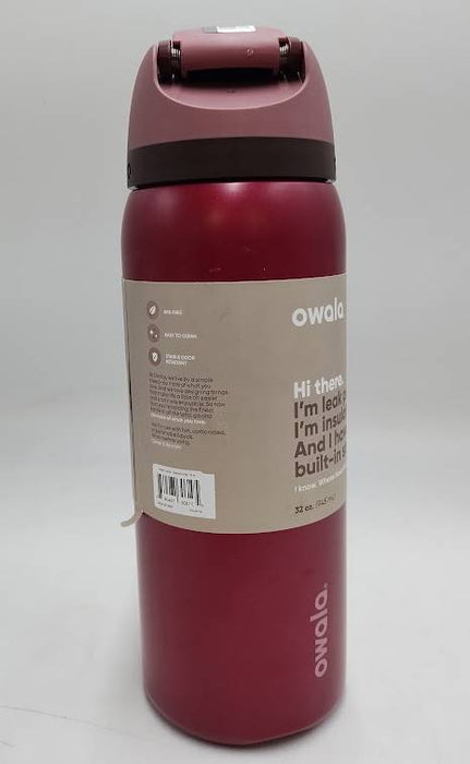 Special Edition Holiday Owala 32oz Stainless Steel - Poinsettia READ DESCRIPTION