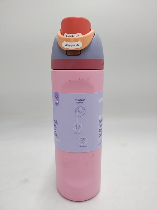 Owala 24oz FreeSip Stainless Steel Water Bottle - Kickflip READ DESCRIPTION