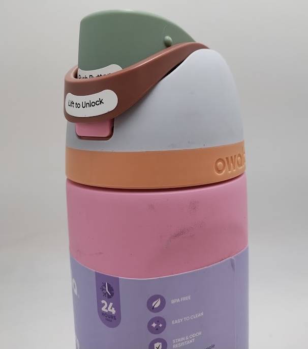 Owala 24oz FreeSip Stainless Steel Water Bottle - Kickflip READ DESCRIPTION