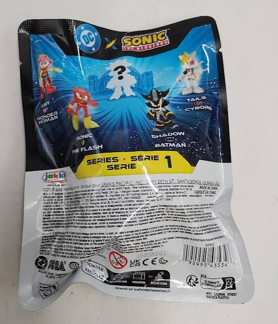 DC X Sonic the Hedgehog 2.5" Blinds Wave 1 - RANDOM