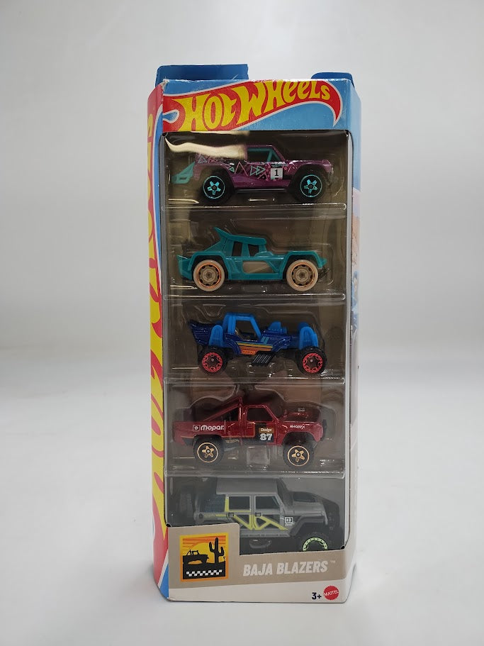 Mattel 5 Car Pack –BAJA BLAZERS