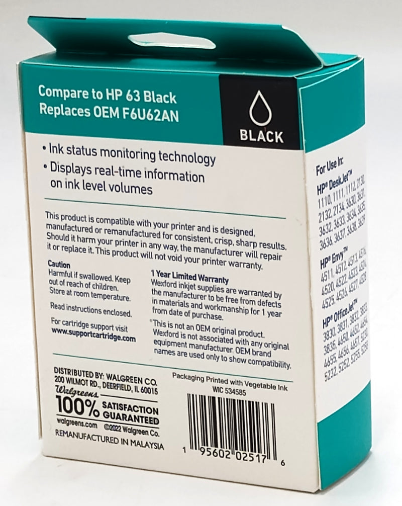 Wexford 63 Inkjet cartridge