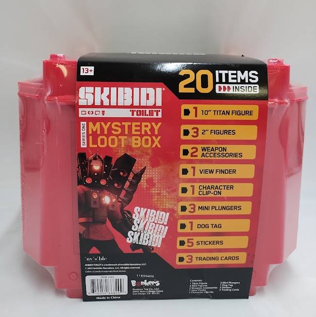 Skibidi Toilet Skibidi Giant Mystery Surprise Loot Box