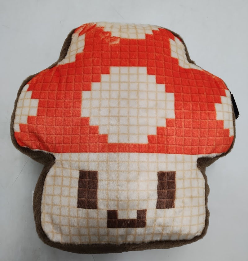 FAO Schwarz Retro Pixel Mushroom Toy Plush