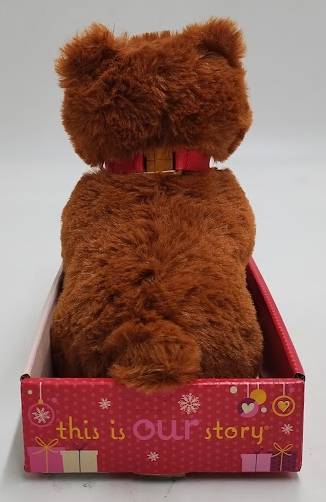 Our Generation Peppermint Holiday Bear Plushie Limited-Edition 6" Posable Pet