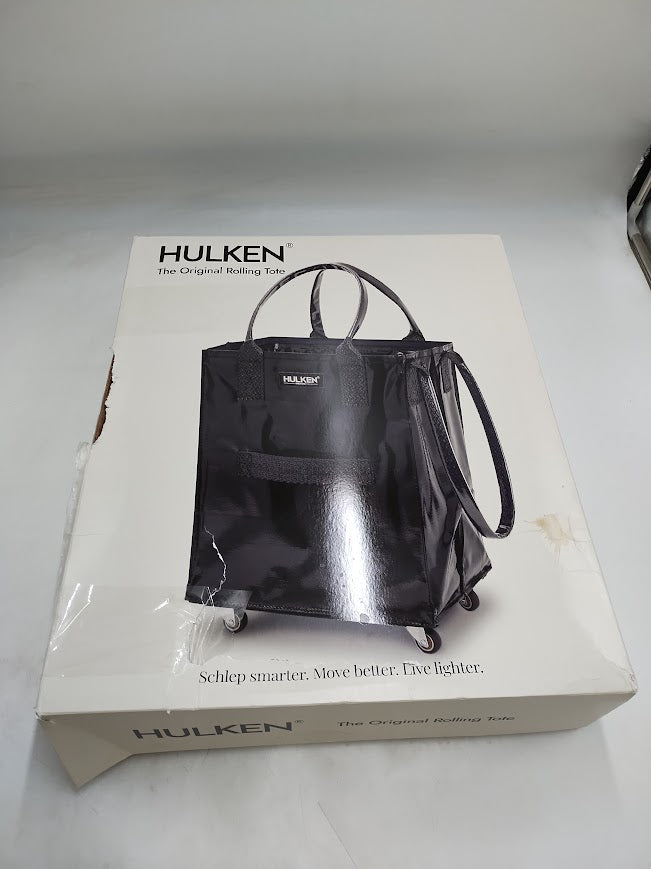 HULKEN Original Rolling Tote Bag Medium Black SEE DETAILS (LOCAL PICKUP ONLY)
